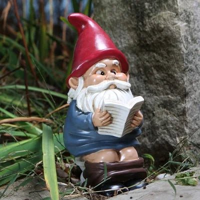 BigMouth Garden Gnome On A Throne - Mu Shop