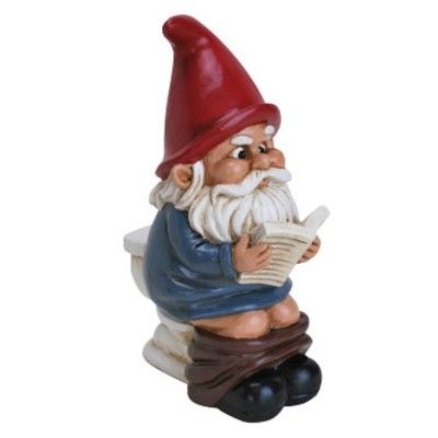 BigMouth Garden Gnome On A Throne - Mu Shop