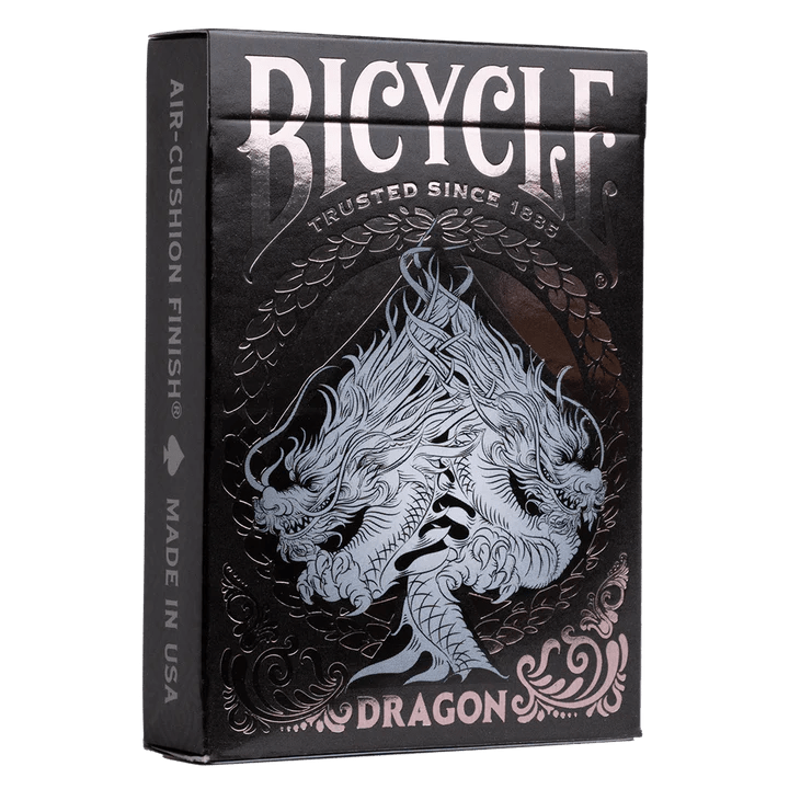 Black Dragon Bicycle Playing Cards - Mu Shop