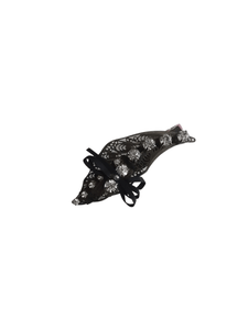 Black Leaf - shaped Hair Clips - Mu Shop