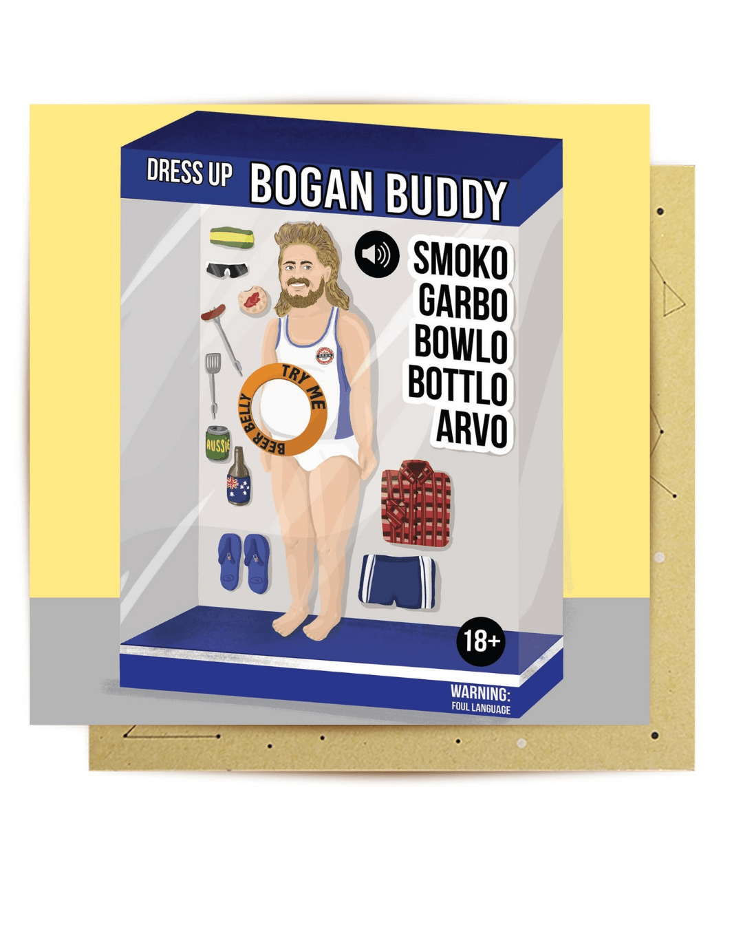 Bogan Toy greeting Card - Mu Shop