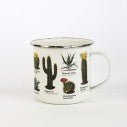 Botanica Enamel Mug MIN 2 - Mu Shop