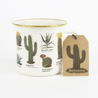 Botanica Enamel Mug MIN 2 - Mu Shop