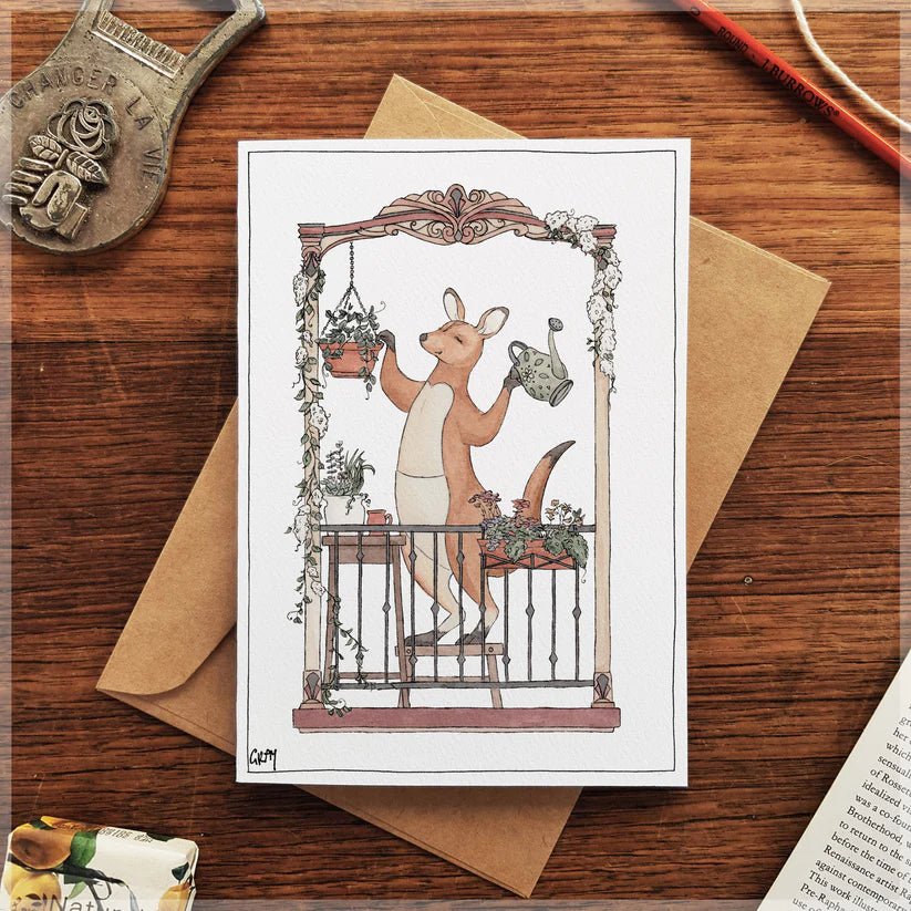 Bouncy Botanist - Greeting Card - Mu Shop