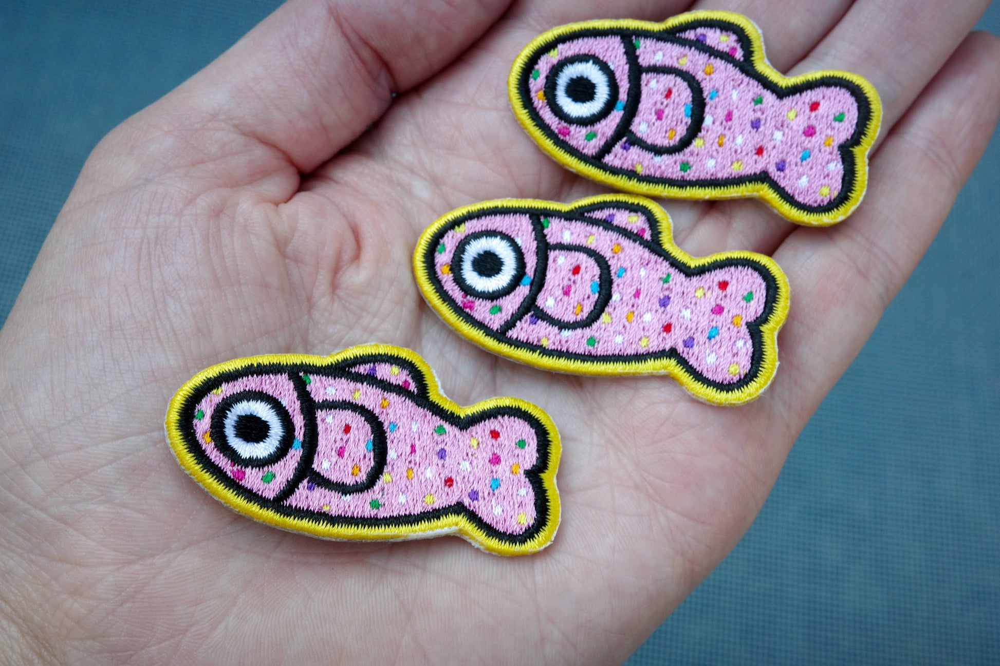 Cracker Fish Patch detail view 3