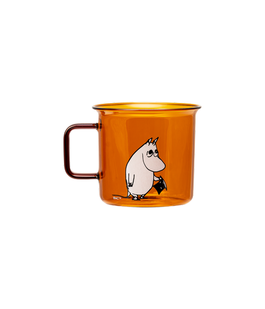 Moominpappa Borosilicate Glass Mug 350ml