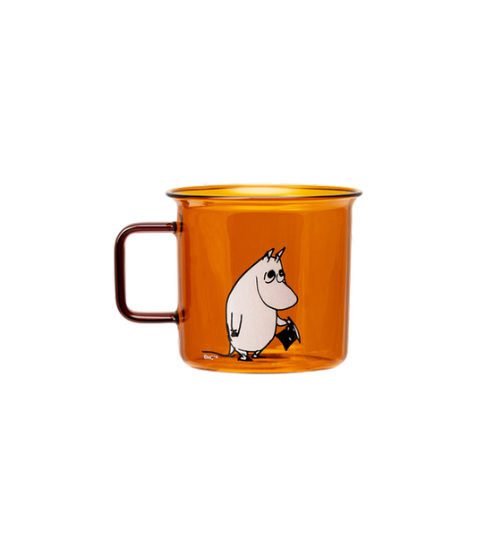 Moominpappa Borosilicate Glass Mug 350ml