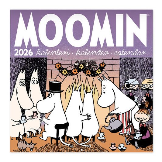 Wall Calendar 2026 – Moomin by Putinki (20 × 20 cm)