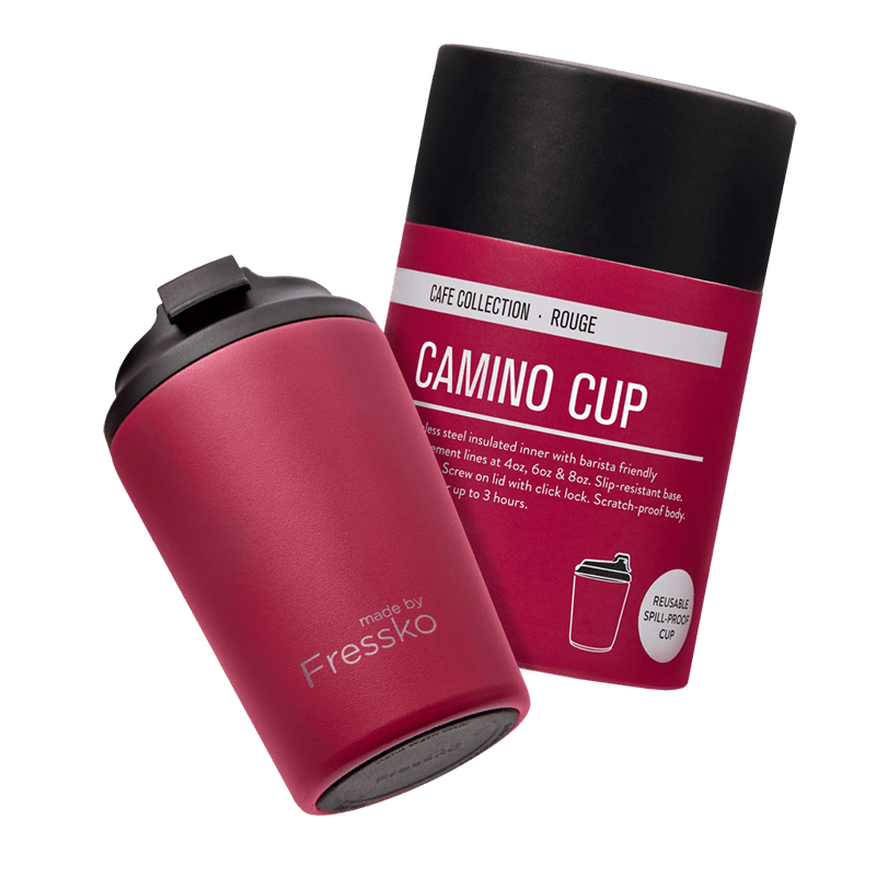 Camino Rouge - 12oz coffee cup - Mu Shop