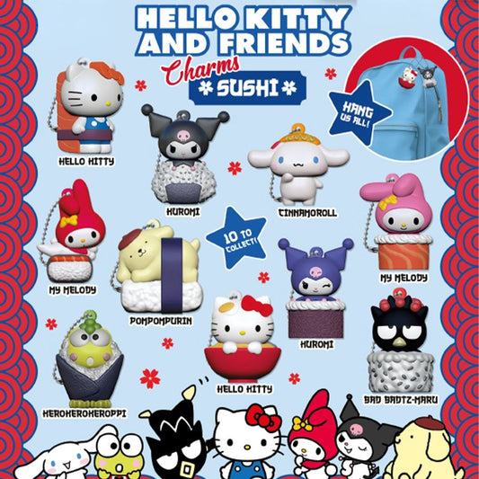 Capsule Toy - Hello Kitty Sushi Charms - Mu Shop