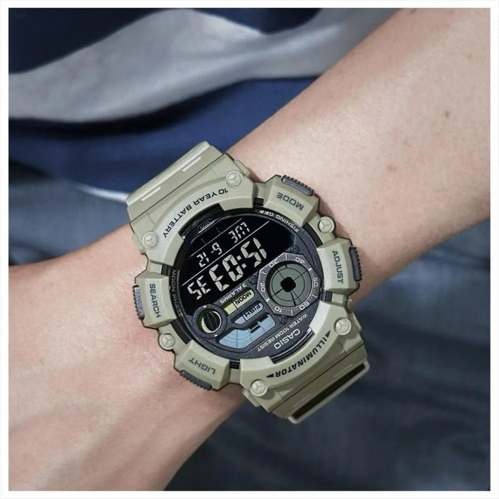 Casio 10Yr Battery Multi Window Watch - Mu Shop