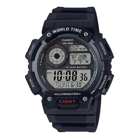 CASIO World Time Digital Watch - Mu Shop