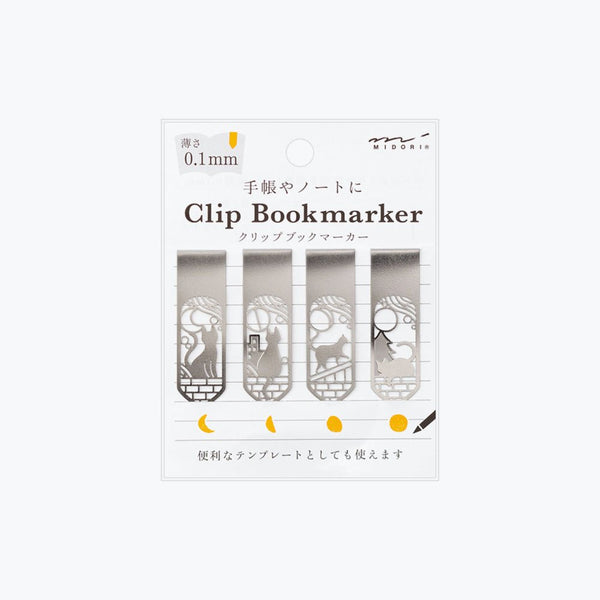 Cat Clip Bookmarks - Mu Shop