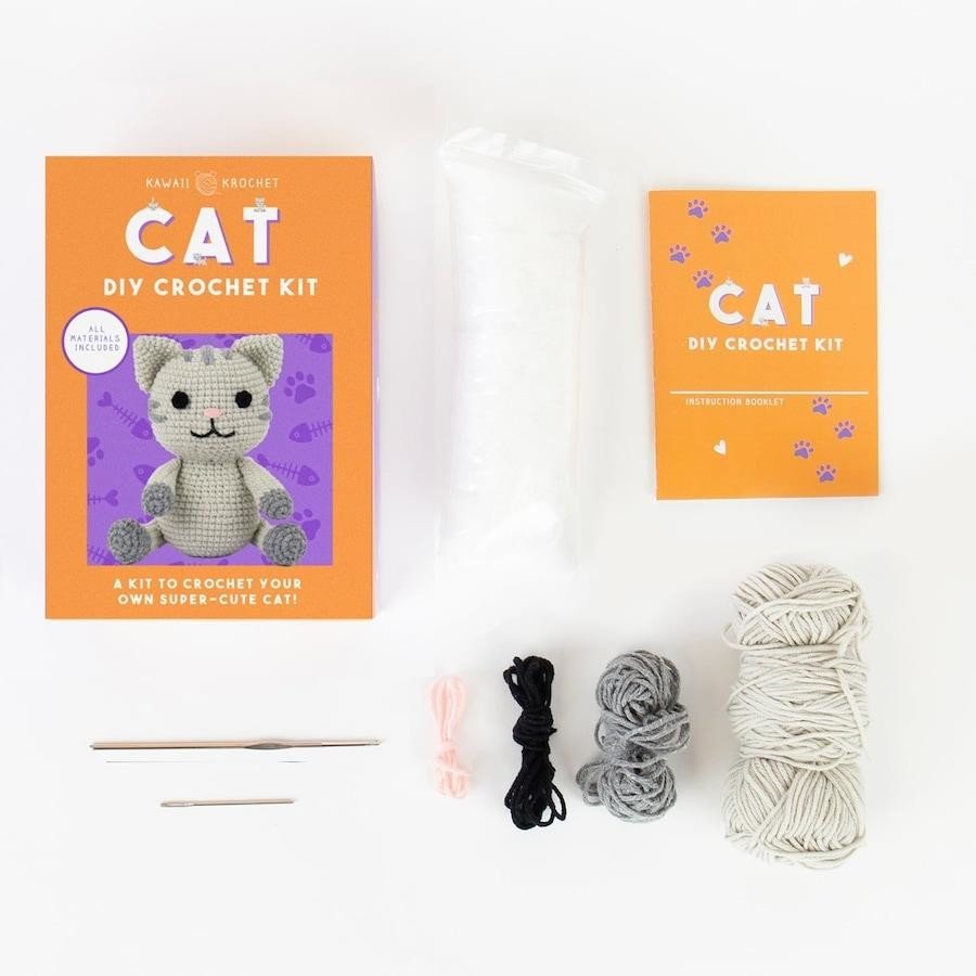 Cat DIY Crochet Kit - Mu Shop