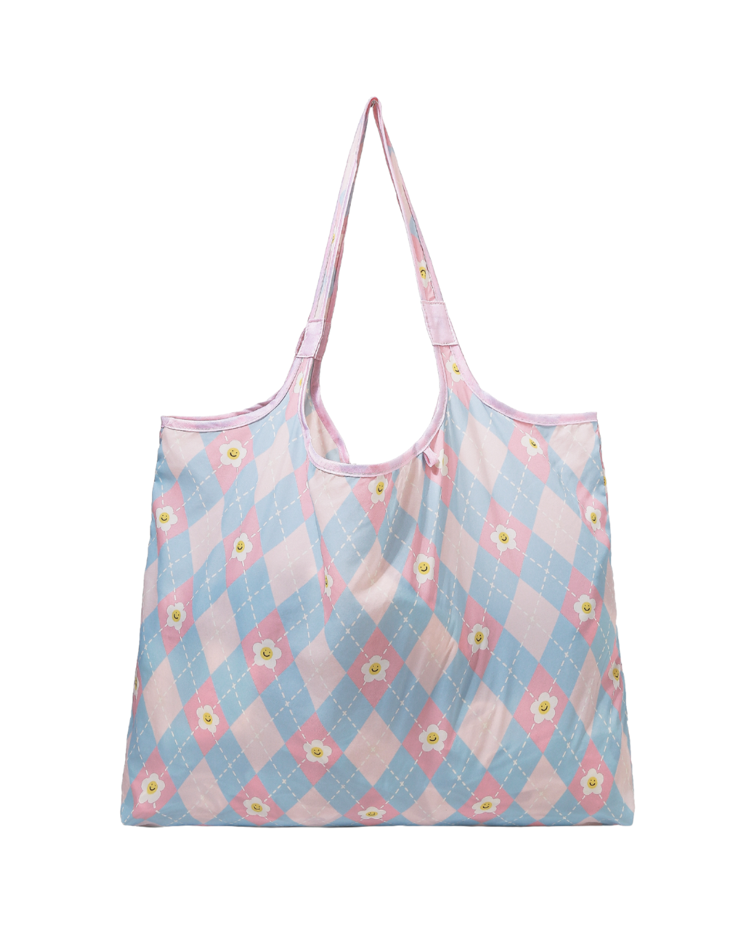 Potted Daisy Plant Plushie XL Reusable Bag