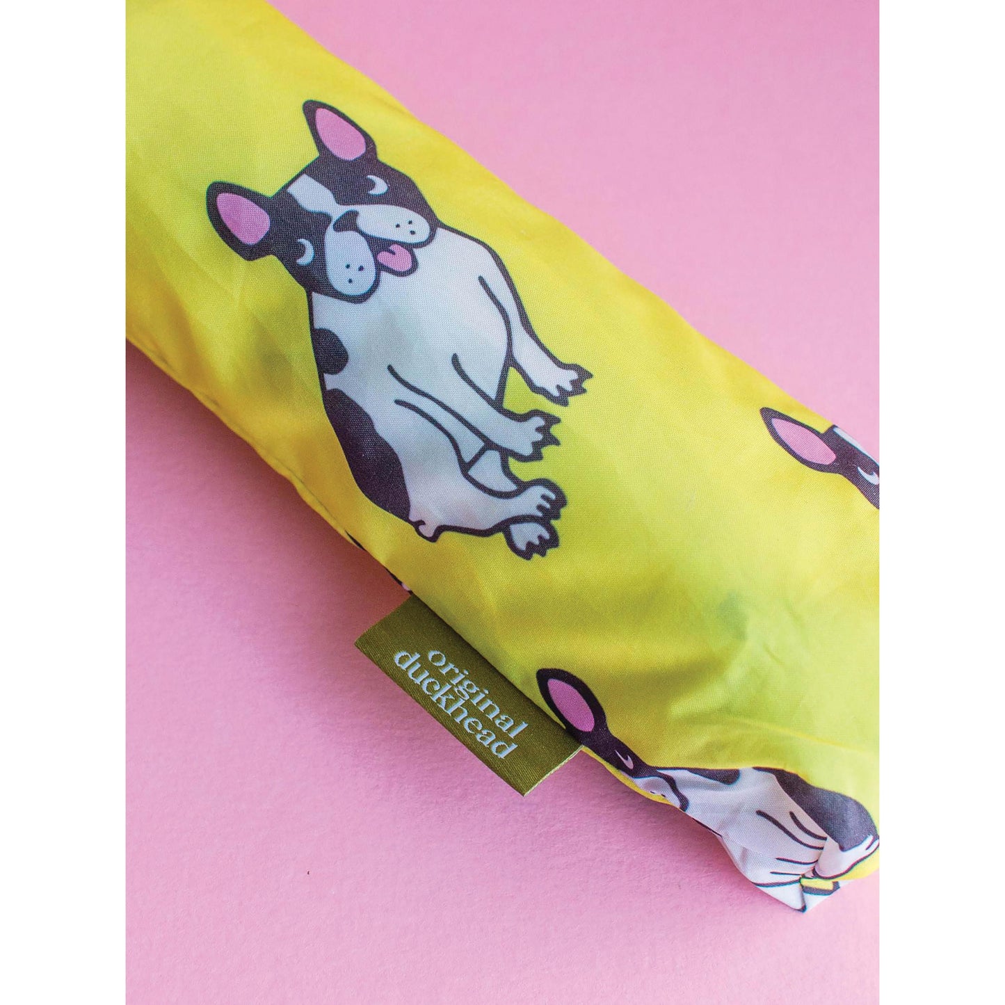 Compact Umbrella - Coucou Suzette Bouledogue Yellow