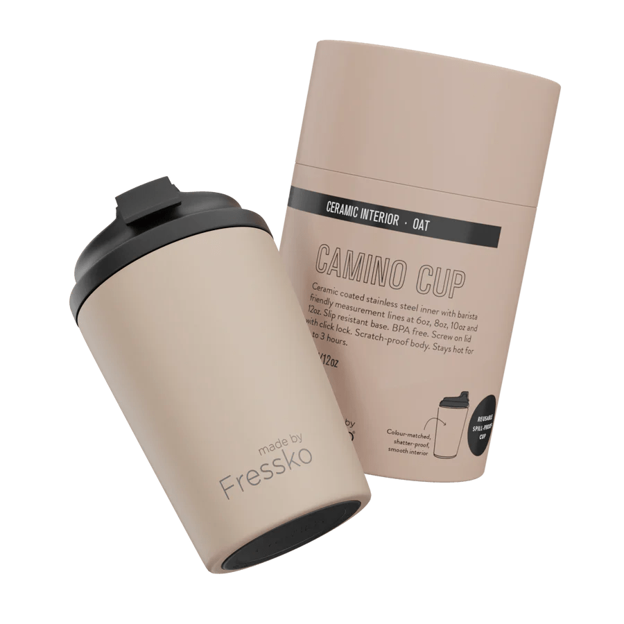 CERAMIC CAMINO 340ml/12oz - Oat - Mu Shop