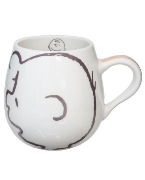 Charlie Brown Round Ceramic Mug - Mu Shop