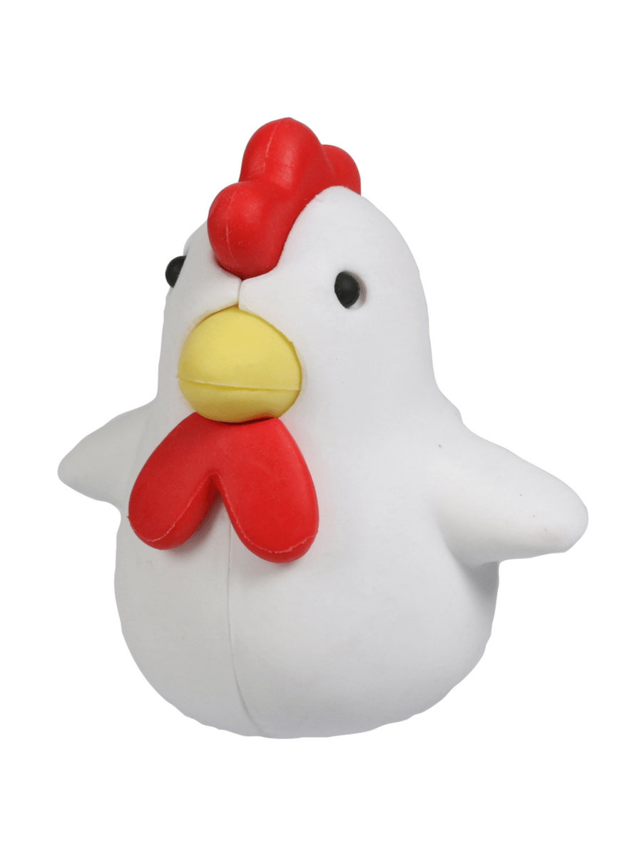 Chicken Eraser White - Mu Shop