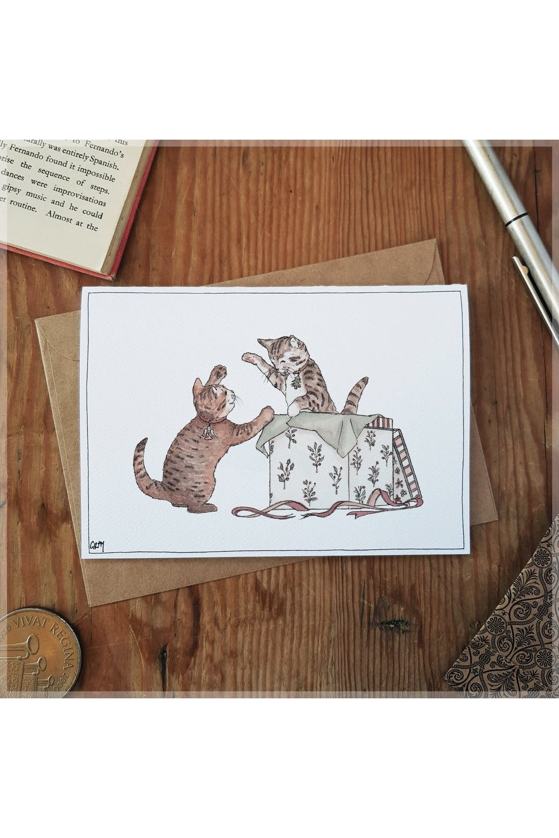 Christmas Kitties - Christmas Card - Mu Shop