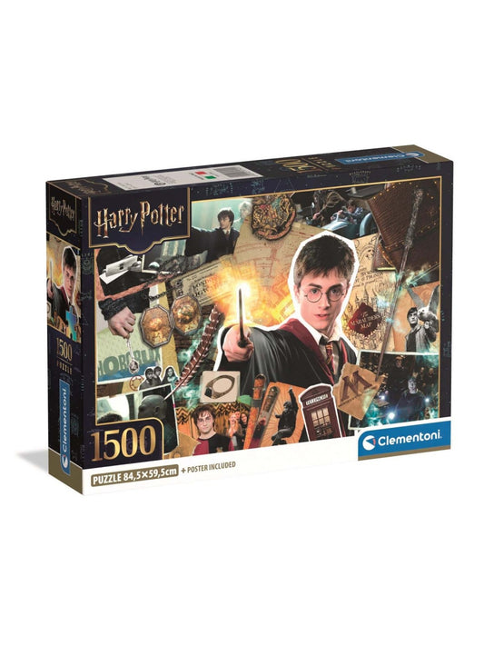 Clementoni Harry Potter Wand Puzzle 1500 Pieces - Mu Shop