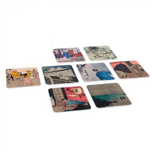 COASTER: Le Petit Vingtieme (Set of 8) - Mu Shop