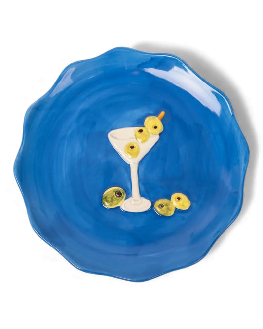 Cocktail Stoneware Plate 16cm - Mu Shop
