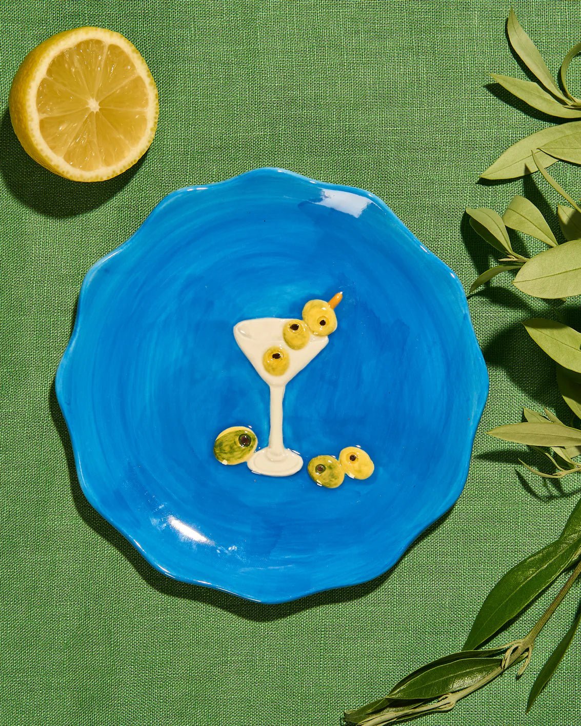 Cocktail Stoneware Plate 16cm - Mu Shop