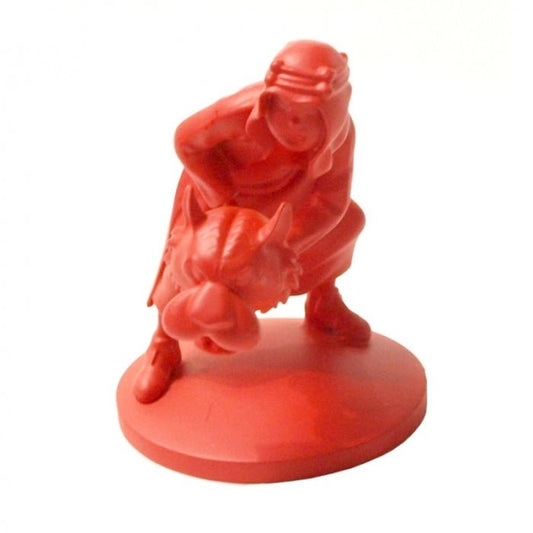 Collectible Figure Tintin Abdallah Moulinsart Red Monochrome - Mu Shop