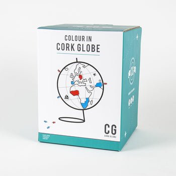 Colour In Cork Globe - Mu Shop