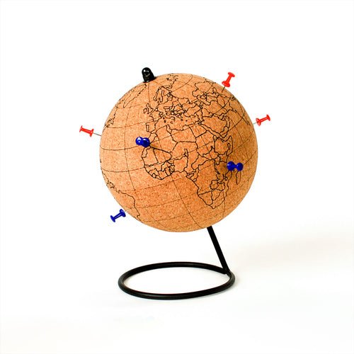 Colour In Cork Globe - Mu Shop