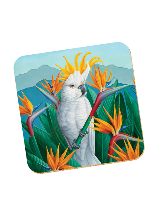 Corky Coaster Bird In Paradise - Mu Shop