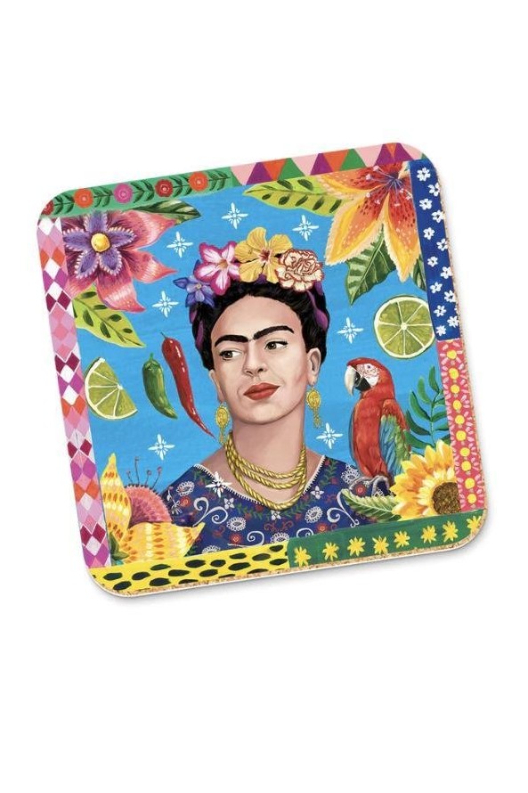 Corky Coaster Viva La Vida Frida - Mu Shop