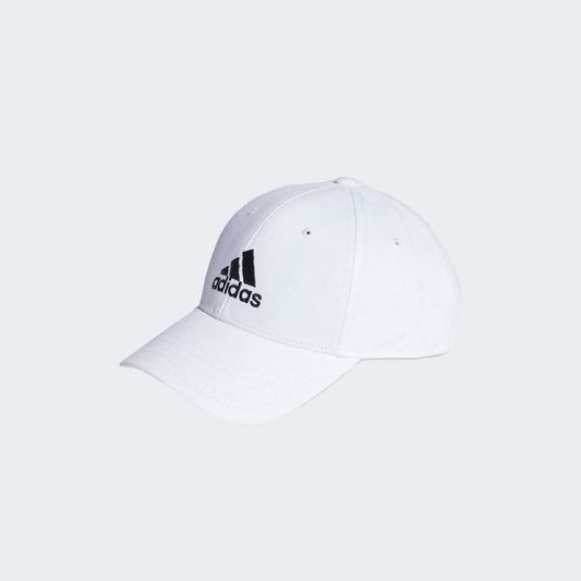 Cotton Baseball Cap - White - Mu Shop