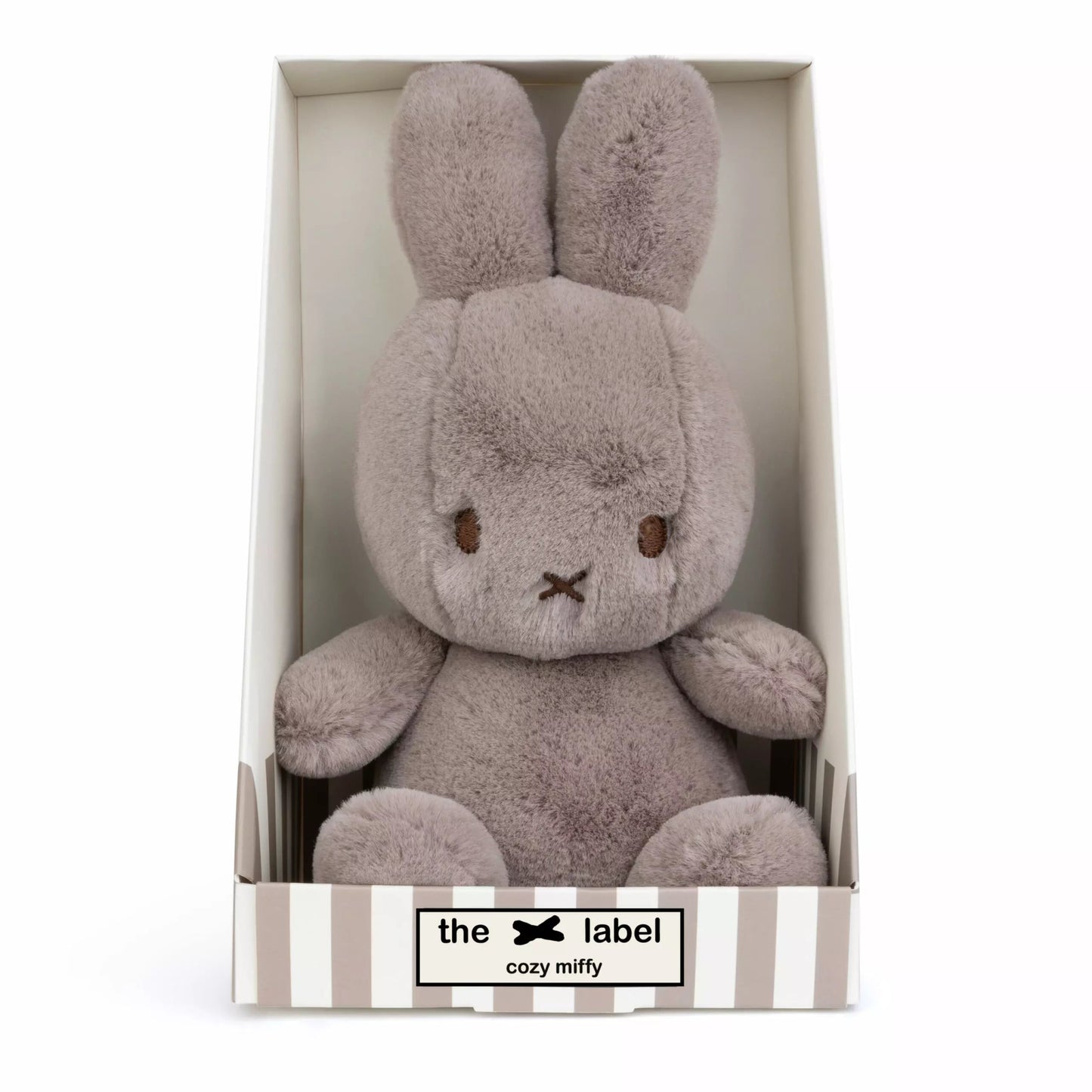 Cozy Miffy Sitting Taupe in Giftbox – 23cm - Mu Shop