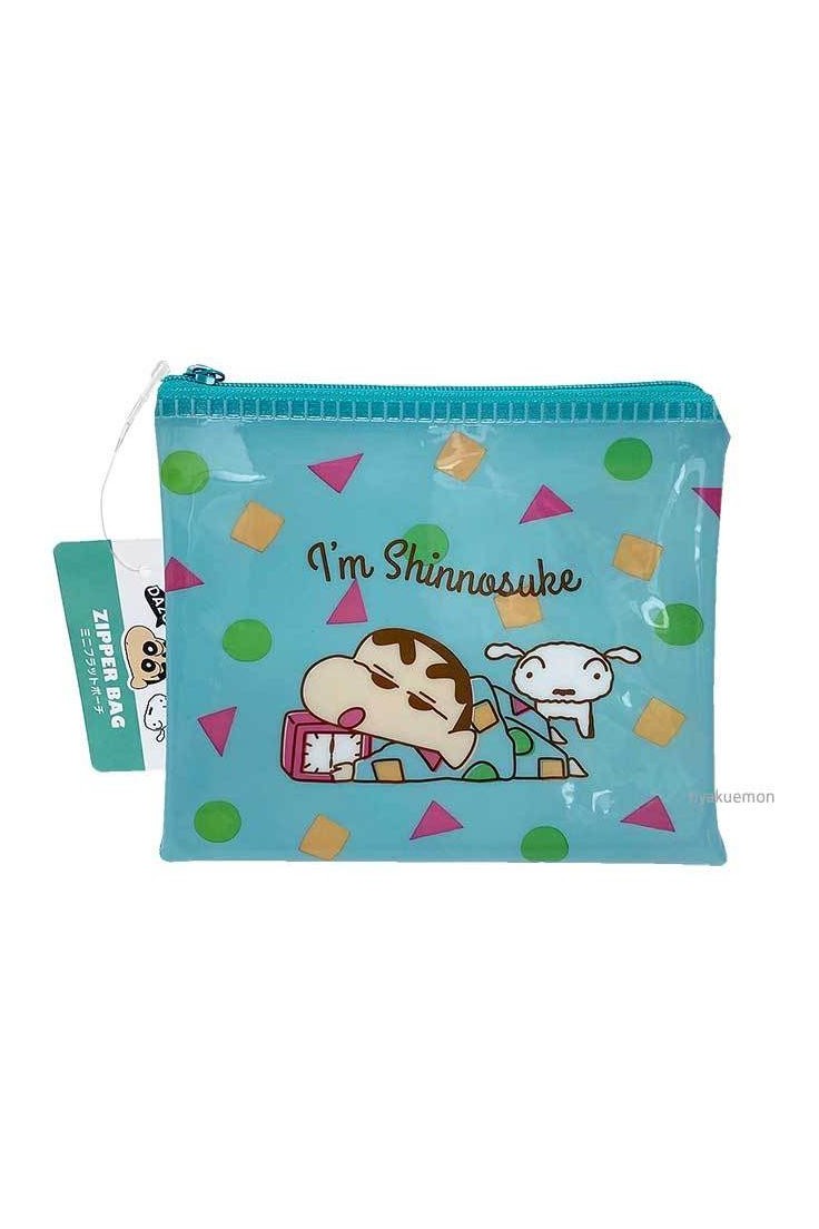 Crayon Shinchan Mini Flat Pouch - Mu Shop