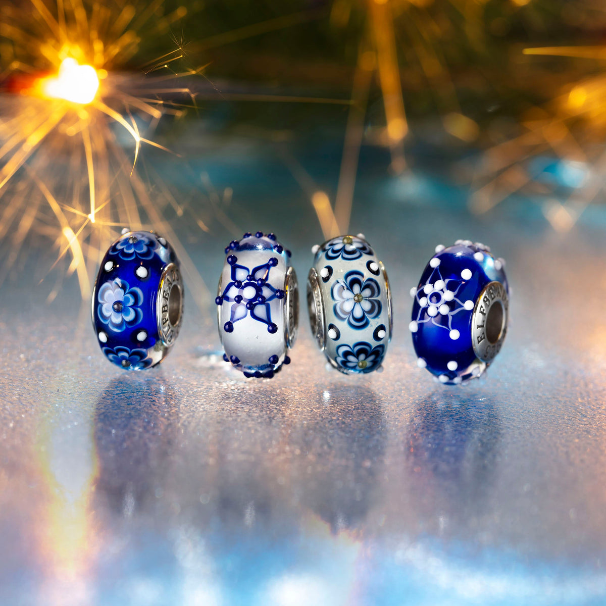 Snowflake Roses Starlight bead 4