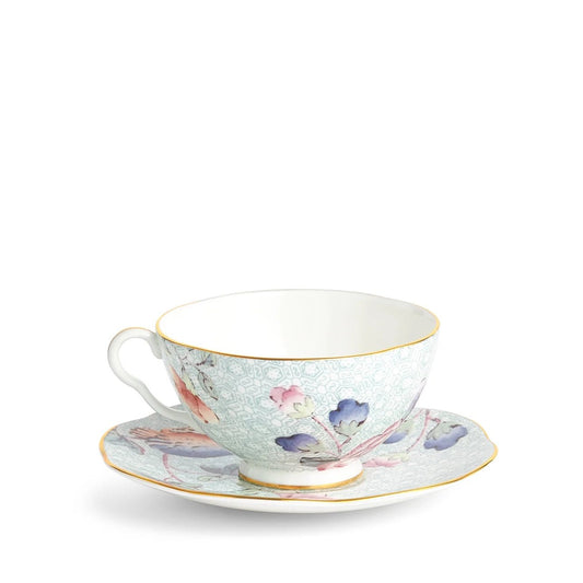 Cuckoo Green Teacup and Saucer - Mu Shop