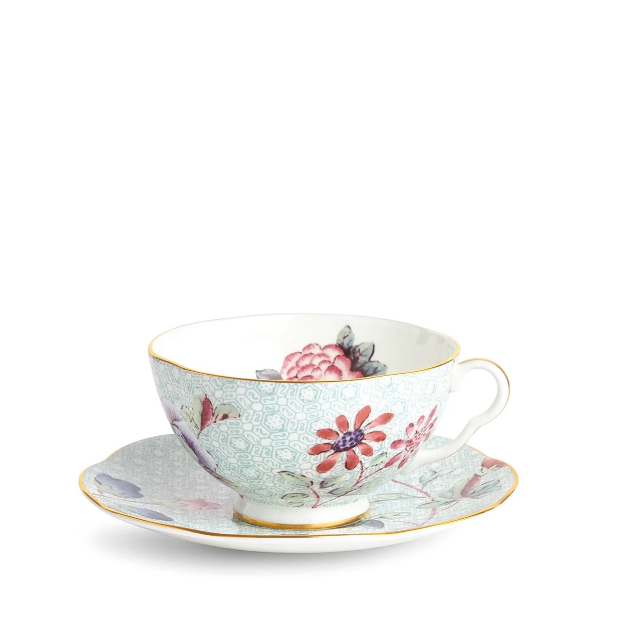 Cuckoo Green Teacup and Saucer - Mu Shop
