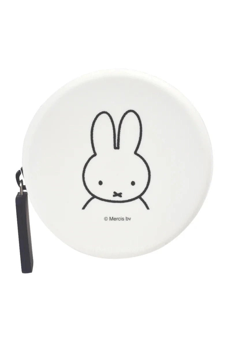 CURUN Miffy White Round Pouch - Mu Shop