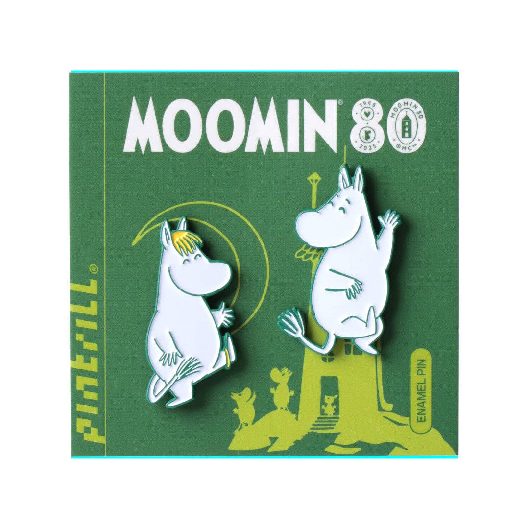 Moomintroll & Snorkmaiden 80th Pin Set