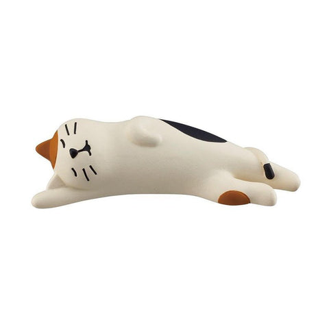 Decole Concombre Figurine - Tea House - Sleeping Cat - Mu Shop