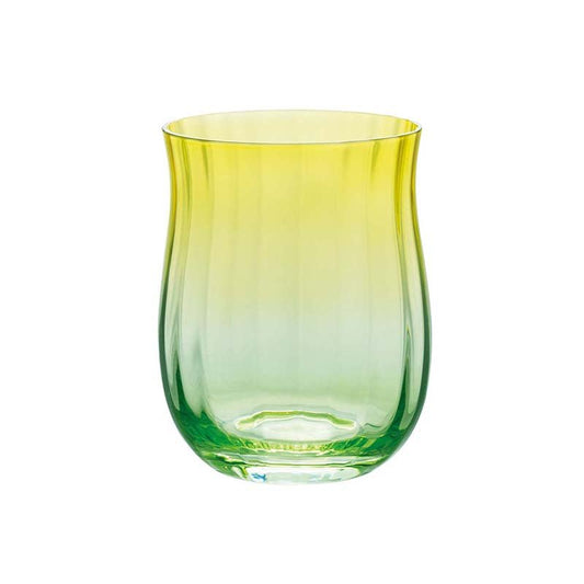 Decole Flower Glass Cup Yellow Small - Mu Shop