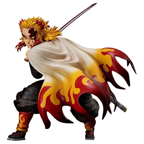 Demon Slayer: Kimetsu no Yaiba - Kyojuro Rengoku 1/4 Scale Figure - Mu Shop