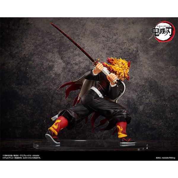 Demon Slayer: Kimetsu no Yaiba - Kyojuro Rengoku 1/4 Scale Figure - Mu Shop