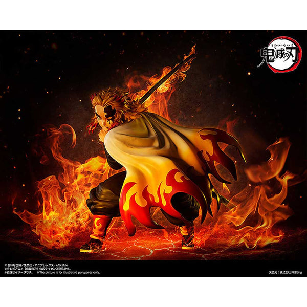 Demon Slayer: Kimetsu no Yaiba - Kyojuro Rengoku 1/4 Scale Figure - Mu Shop