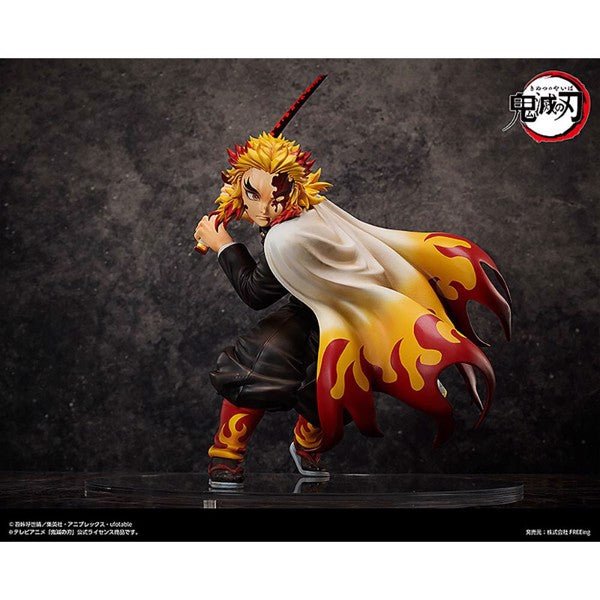 Demon Slayer: Kimetsu no Yaiba - Kyojuro Rengoku 1/4 Scale Figure - Mu Shop