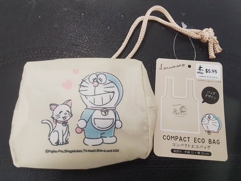 Doraemon conpact eco reusable bag - Mu Shop
