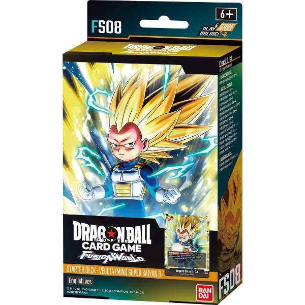 Dragon Ball Super Fusion World Vegeta (Mini) Super Saiyan 3 Starter Deck FS08 - Mu Shop