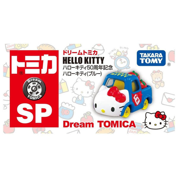 Dream Tomica SP Hello Kitty 50th Anniversary (Blue) - Mu Shop